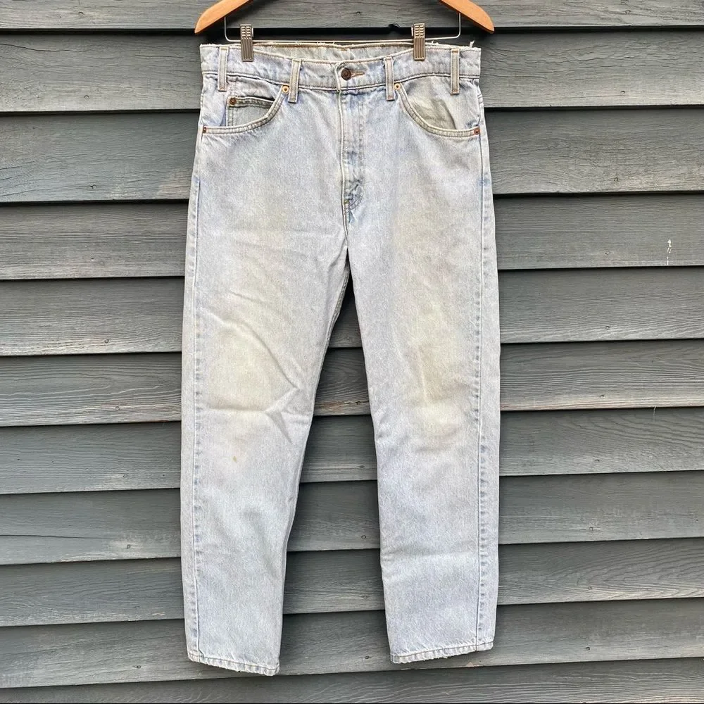 Levi’s Men’s Vintage 505 orange tab jeans 33x39